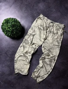 Vintage Schott Military Camo Cargo Pants Size 32 - Picture 1 of 13