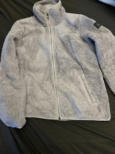 North Face Womens  Size M Gray Fleece Jacket Full Zip - Picture 1 of 5