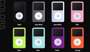 Silicone Rubber Skin Soft Case Cover for iPod Classic Video 80/160GB Thin - Picture 1 of 17