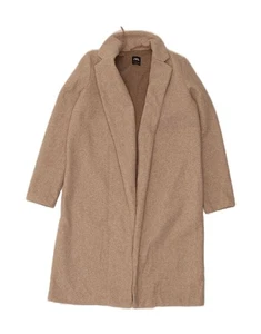 Suéter cárdigan abierto largo para mujer ZARA UK 10 pequeño beige AF20 - Imagen 1 de 4