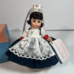 VTG 1990 Madame Alexander "France" Girl Doll 8" #517 FS1 - Picture 1 of 7