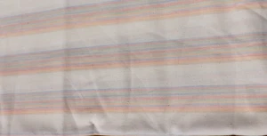 Stoffrest Kissen Inlett mehrfarbig Streifen 1 2/3 Yds 44 breit Baumwolle - Bild 1 von 2