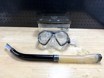 Máscara de buceo evo Elite 2 lentes máscara con snorkel Tusa Imprex Foto 1 de 4