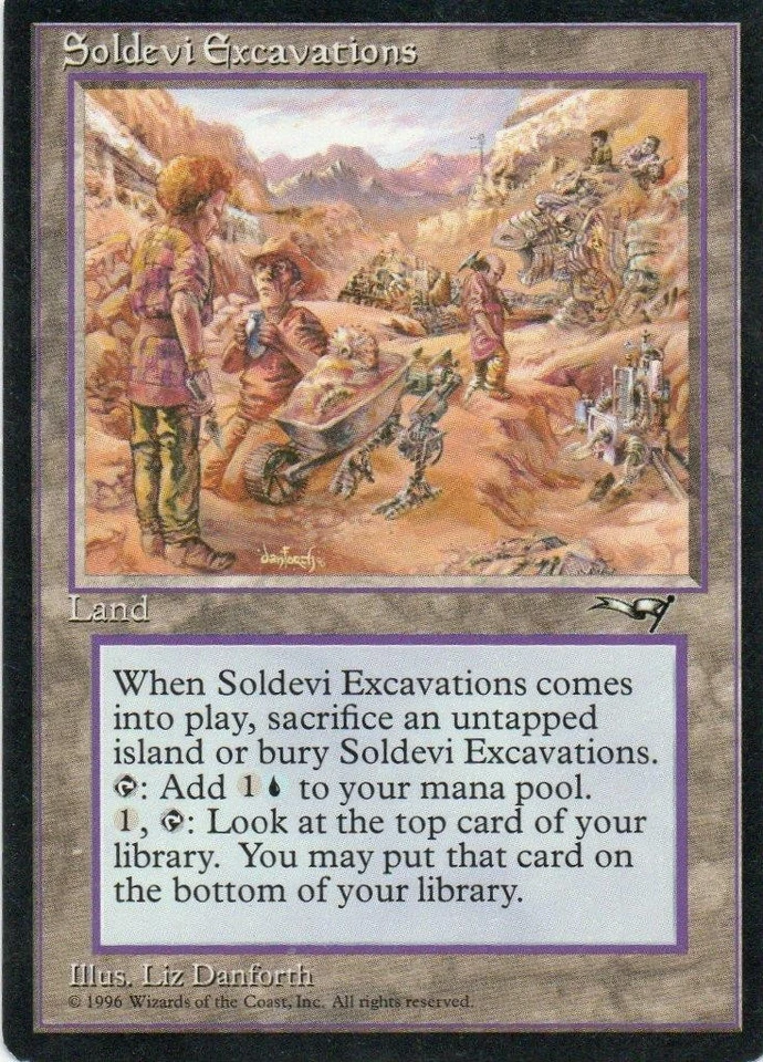 MTG: Alliances: Soldevi Excavations: Lightly Played Condition - Image 1 of 1