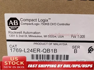 New Sealed AB 1769-L24ER-QB1B CompactLogix 750KB DI/O Controller - Picture 1 of 3