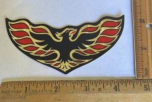 "Calcomanía adhesiva prisma vintage años 70 Pontiac Trans Am Firebird logotipo 4,5"" x 2""" - Imagen 1 de 1