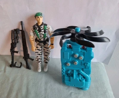 GI Joe Lt Falcon Sonic Fighters Green Beret Complete 1991 Lot Hasbro Nice Cond - Image 1 of 4