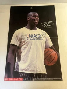 1994 Shaquille O'Neal Magic Poster 7x11 NBA Basketball Memorabilia - Bild 1 von 7