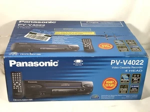 Panasonic PV-V4022 VHS Player 4 Head HiFi Vintage VCR BRAND NEW/SEALED - Picture 1 of 12