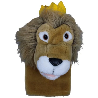 Vintage Dakin Löwe mit Krone Handpuppe 29cm Gebraucht Löwe - Bild 1 von 4