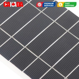 Portable 10W Solar Panel Charger IP64 Waterproof USB Output 5V - Photo 1 sur 12