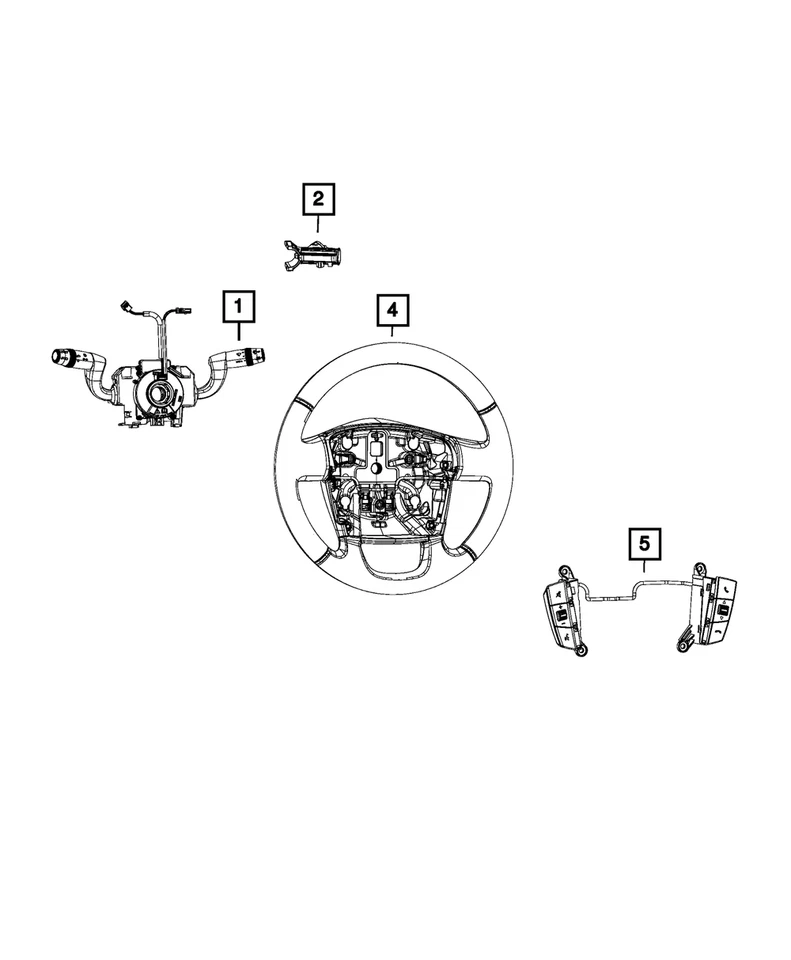 Interruptor de encendido genuino Mopar 2014-2023 Ram ProMaster 1500 2500 3500 68257356ae Foto 1 de 4