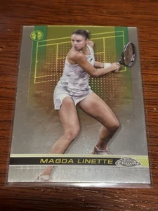 2024 Topps Chrome Magda Linette #61 TENNIS CARD PTPA - Picture 1 of 1