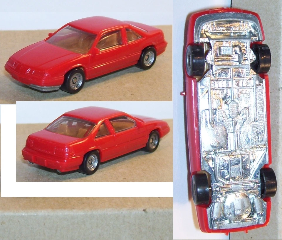 Mini Exact Monogram HO 1/87 Pontiac Grand Prix SE V6 3.1 L Red #2034 No Box - Image 1 of 1
