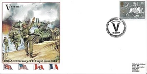 GREAT BRITAIN - 1984 "40th  ANNIVERSARY Of The D-Day Landing" FDC (I) !!! - Picture 1 of 1