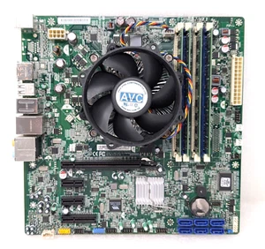 Scheda madre Foxconn P55M01P8 con i7 860 motherboard pc desktop work - Foto 1 di 9