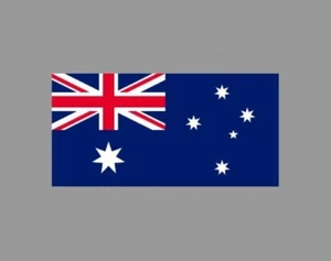 Kühlschrankmagnet australische Flagge gestanzt glänzend - Bild 1 von 3