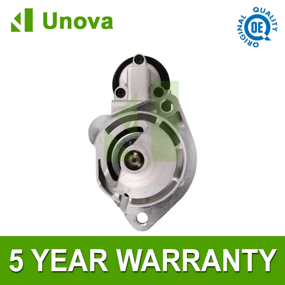 Unova Starter Motor Fits Audi A4 1995-2008 A6 1994-2005 VW Passat 1996-2005 - Image 1 of 1