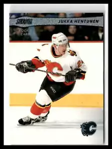 2001-02 Stadium Club #125 Jukka Hentunen Calgary Flames - Bild 1 von 2