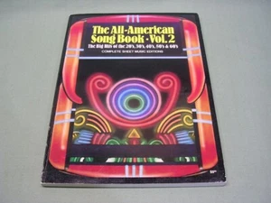 The All-American Song Book, Volume 2, Big Hits 1920's through 1960's - 60 songs - Foto 1 di 2