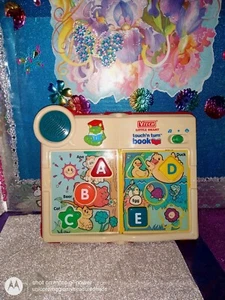 🦄Vtech / Toddler's Little Smart Musical Talking "Touch 'N Turn" Book! - Picture 1 of 12