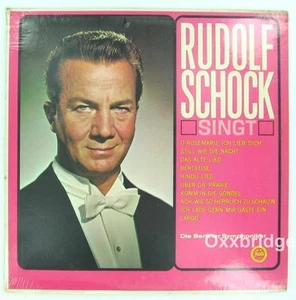 RUDOLF SCHOCK Singt SEALED LP Fiesta ORIGINAL 1st Press GERMAN TENOR 1960 Vinyl - Picture 1 of 2