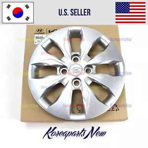 14" INCH Cap Wheel Cover HUBCAP 529601R100 ⭐OEM⭐ HYUNDAI ACCENT 2015-2017 - Picture 1 of 3
