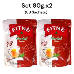Fitne herbal infusion tea original detox loss weight slim natural senna set x2 - Picture 1 of 17