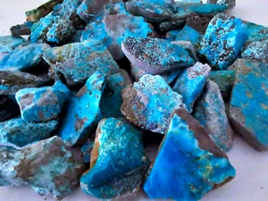 500 Carat Lots Natural Persian Turquoise & Pyrite Rough stone , No Treatments - Picture 1 of 16