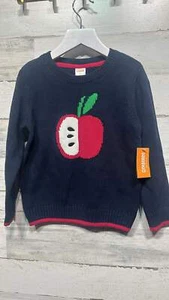 Boys Size 4t Gymboree Apple Sweater - New With Tags - Picture 1 of 4