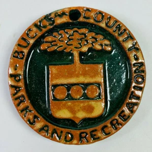 Piastrella ceramica morava Bucks County Parks & Recreation Pennsylvania Mercer funziona - Foto 1 di 2