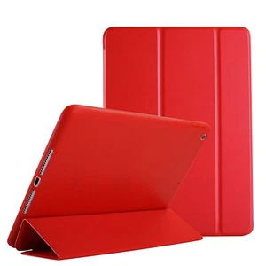 iPad 9.7 Air 4 3 2 1 5th 6th 7.9 10.2 10.5 10.9 Shock Proof Soft Back Case Red - Picture 1 of 171