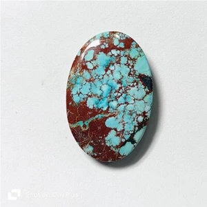 Tibet Turquoise Stone Natural Turquoise Cabochon Loose Gemstone 79 Cts. ME-10331 - Picture 1 of 3