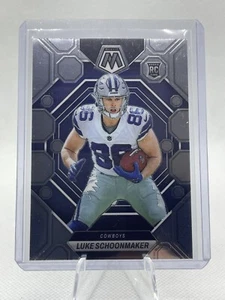 2023 Mosaic Football Luke Schoonmaker RC No. 344 Cowboys - Picture 1 of 2