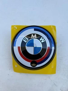 Genuine BMW M3 M4 50 Years Heritage Trunk Boot Badge Emblem 82mm NEW 51148087199 - Picture 1 of 3