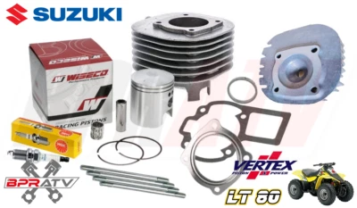 Get Best Suzuki LT80 LT-80 Top End Rebuild Kit Quadsport Cylinder Head Assembly - Image 1 of 4