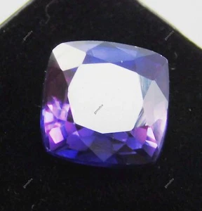 CERTIFICADO Cojín Cuadrado Forma 8.15 Ct Piedras Preciosas Sueltas Zafiro Púrpura Natural - Imagen 1 de 13