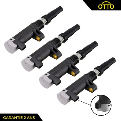 4 Bobines Prévu Pour Megane Laguna Trafic Kangoo Express Scénic Clio 7700875000 - Photo 1/4