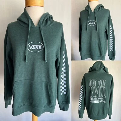 Sudadera con Capucha VANS OFF THE WALL Oficial Para Mujer NY JETS Talla Pequeña Foto 1 de 4