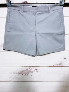 Tommy Hilfiger Womens Shorts Size 14 Gray Flat Front Pockets - Picture 1 of 7