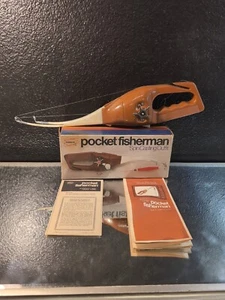 VTG 1972 POPEIL'S POCKET FISHERMAN SPIN CASTING OUTFIT FOLD UP FISHING POLE. A1 - Picture 1 of 9