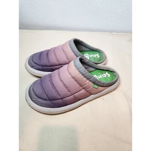Sanuk Puff Ombre Slippers Cozy Padded Mules Slides Comfort Casual - Picture 1 of 5