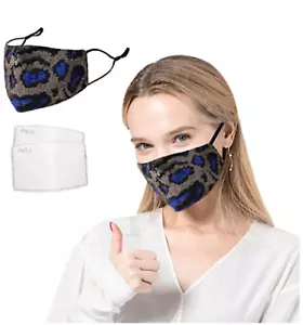 Máscara facial lavable de algodón reutilizables - Imagen 1 de 1