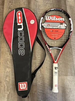 NEU Wilson Ncode N5 110 Oversize Tennisschläger Racquet 4-1/4" Griff mit Etui - Bild 1 von 3