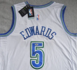 Anthony Edwards Autogramm signed Trikot PSA COA NBA Minnesota Timberwolves - Bild 1 von 8
