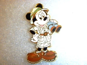 Pin Disney - WDW - Safari Mickey con binoculares (diseño mejorado)  - Imagen 1 de 3