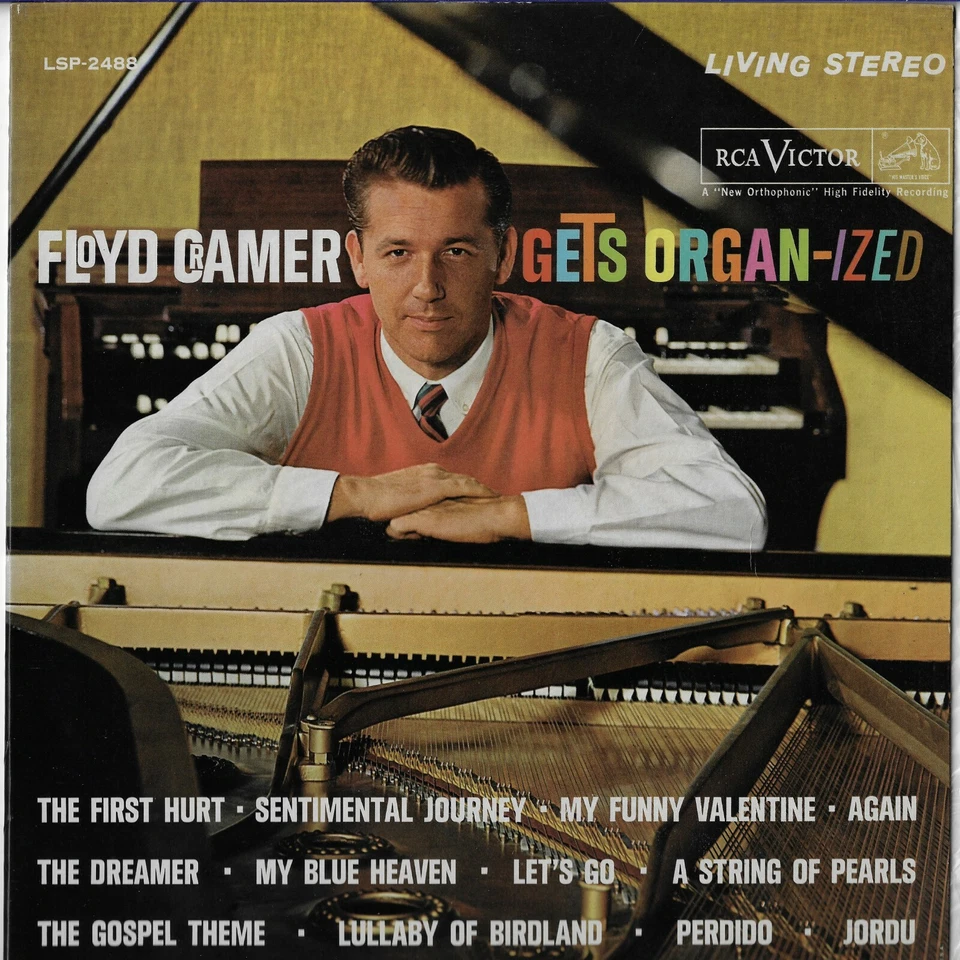 FLOYD CRAMER gets organ-ized U.S. RCA LP LSP-2488_ 1962 MINT - Image 1 of 4
