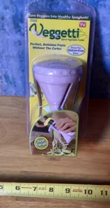 Veggetti Spiral Vegetable Cutter Handheld Spiralizer Twist Veggie Pasta - Picture 1 of 2