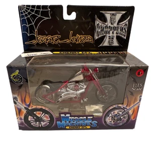 Jesse James West Coast Choppers Cherry CFL- Rigid Model 1:18 Sealed - Picture 1 of 5