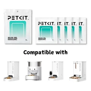 PETKIT 5 PCS Desiccant Bags Replacement for All Smart Automatic Pet Feeders - Picture 1 of 7